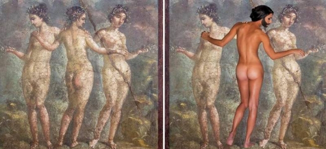 Conchita Wurst, femeia cu barba, goala pusca
