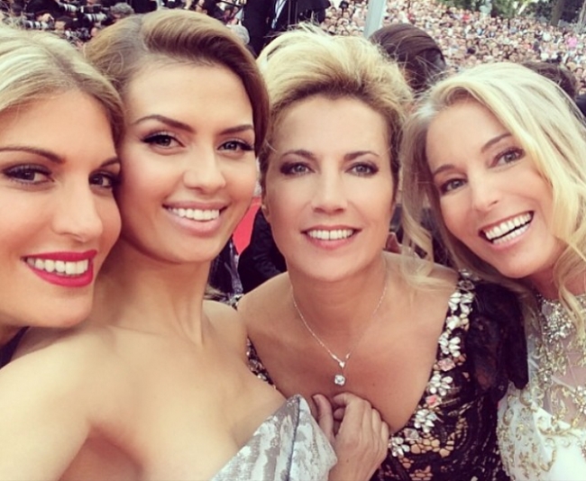 Victoria Bonya, alaturi de vedetele de la Hollywood!
