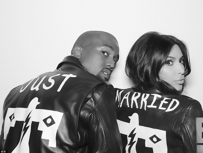 Primele poze oficiale de la nunta lui Kim Kardashian!