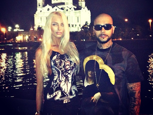 Fetita lui Timati seamana cu tatal sau!
