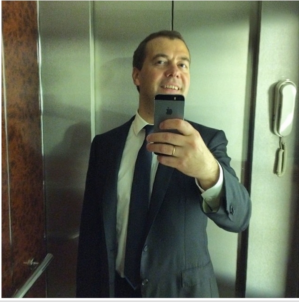 Ce a facut Medvedev intr-un lift din Casa Alba
