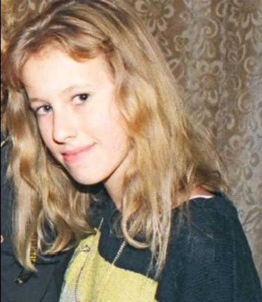 ksenia sobchak, adolescenta