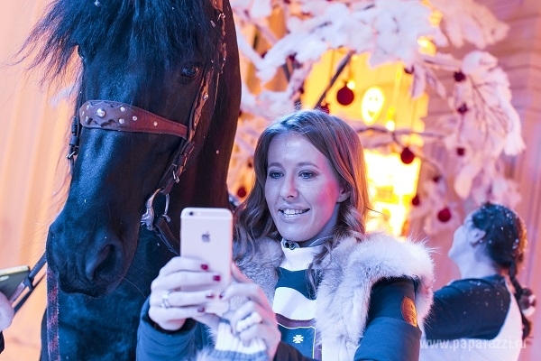 Ksenia Sobchak a socat publicul