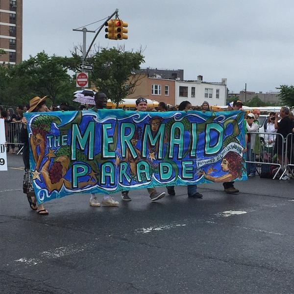 нью йорк, русалки