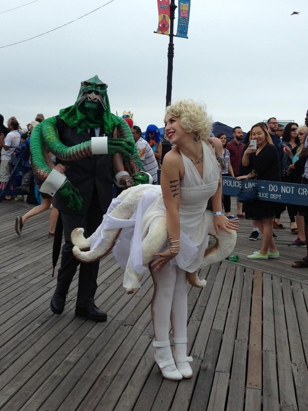 нью йорк, русалки