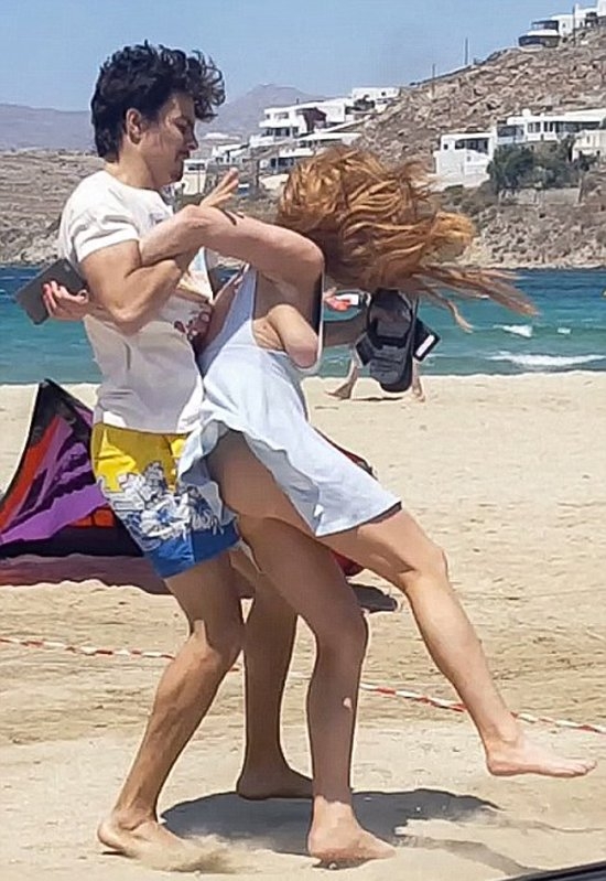 Lindsay Lohan, batuta de iubitul sau, milionarul rus Egor Tarabasov