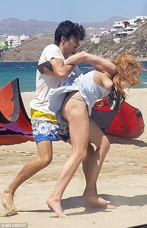 Lindsay Lohan, batuta de iubitul sau, milionarul rus Egor Tarabasov