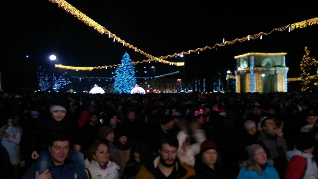 Revelion 2018. Cum a fost sarbatorit Anul Nou in centrul capitalei