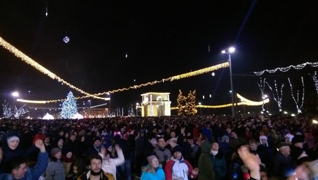 Revelion 2018. Cum a fost sarbatorit Anul Nou in centrul capitalei