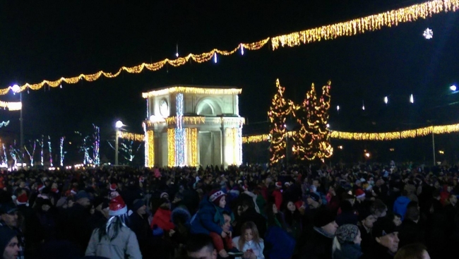 Revelion 2018. Cum a fost sarbatorit Anul Nou in centrul capitalei