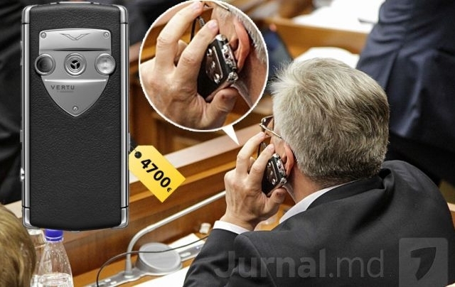 Juravschi despre telefonul de 5 mii de euro