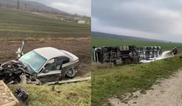 Accident Grav La Hincesti Cu Implicarea Unei Masini Autocisterne Si Un