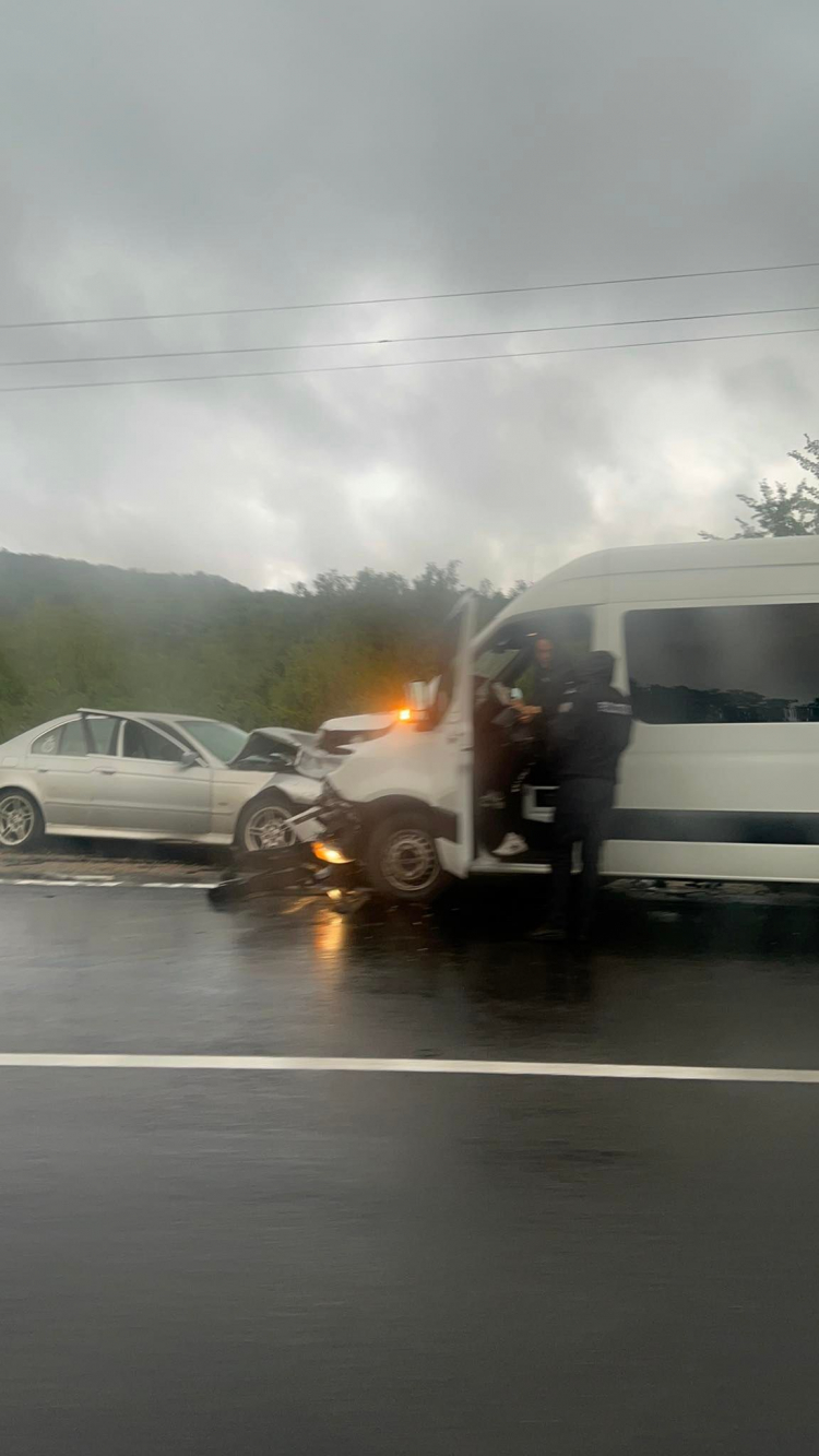 Trei Masini Avariate Dupa Ce S Au Ciocnit Violent La Orhei Politia