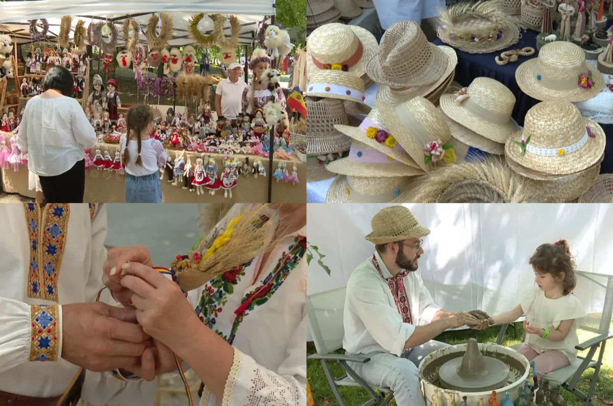 Hore, ii cusute manual și bucate tradiționale: Festivalul „Ia Mania” a adunat sute de oameni veniți să celebreze tradițiile și valorile moștenite de la străbuni - VIDEO