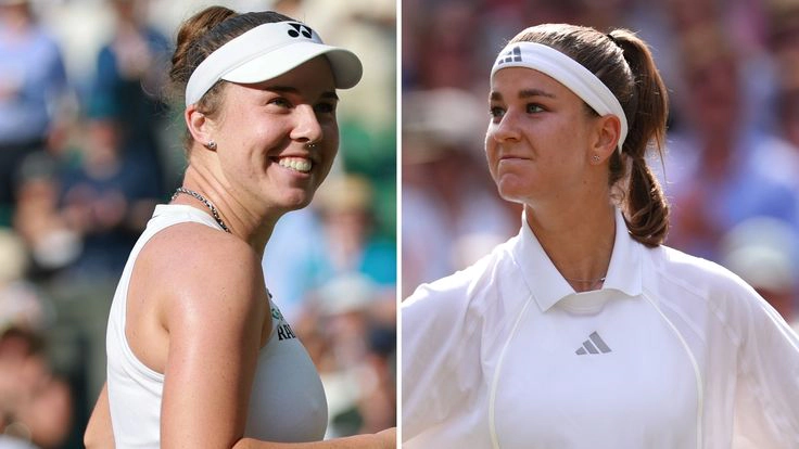 Finală sută la sută cehă la Wimbledon. Linda Noskova și Karolina Muchova se vor lupta pentru primul trofeu de Mare Șlem - VIDEO
