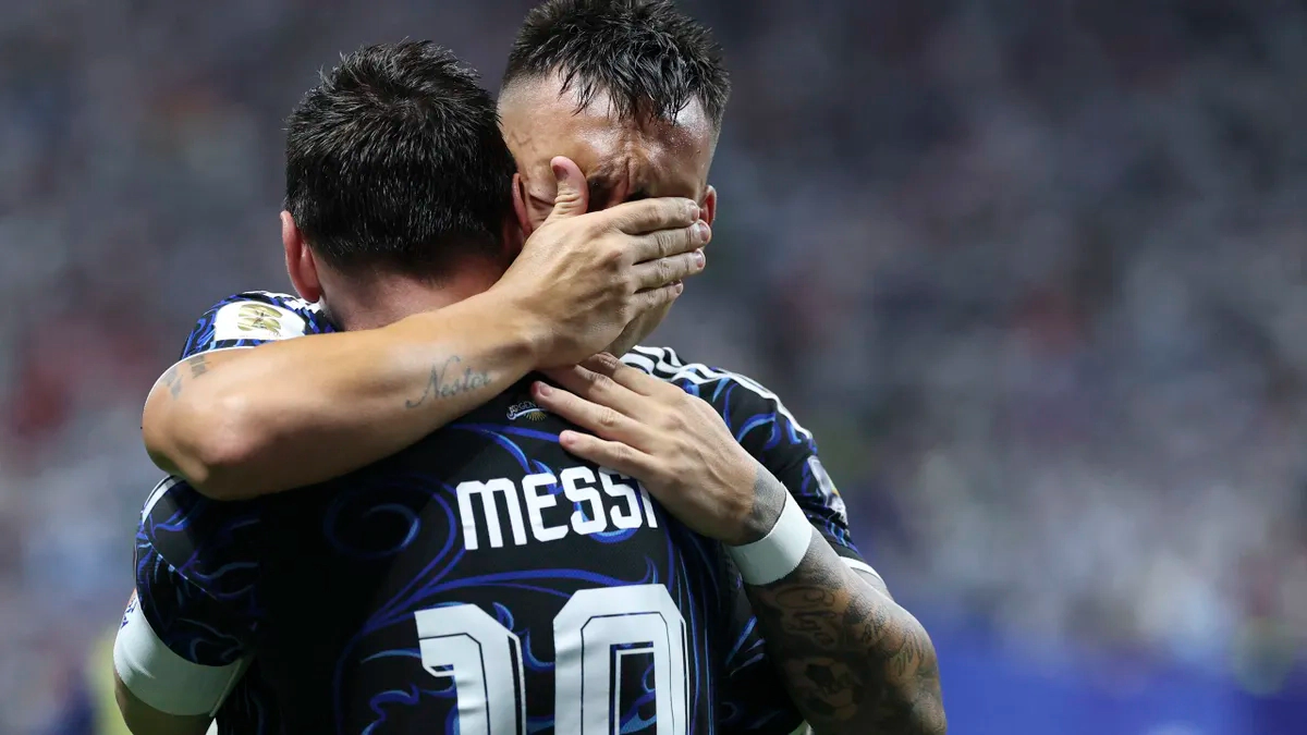 Lautaro Martinez a plâns ca un copil, după ce Messi l-a făcut erou. Uimitor ce i-a zis Leo când a intrat pe teren