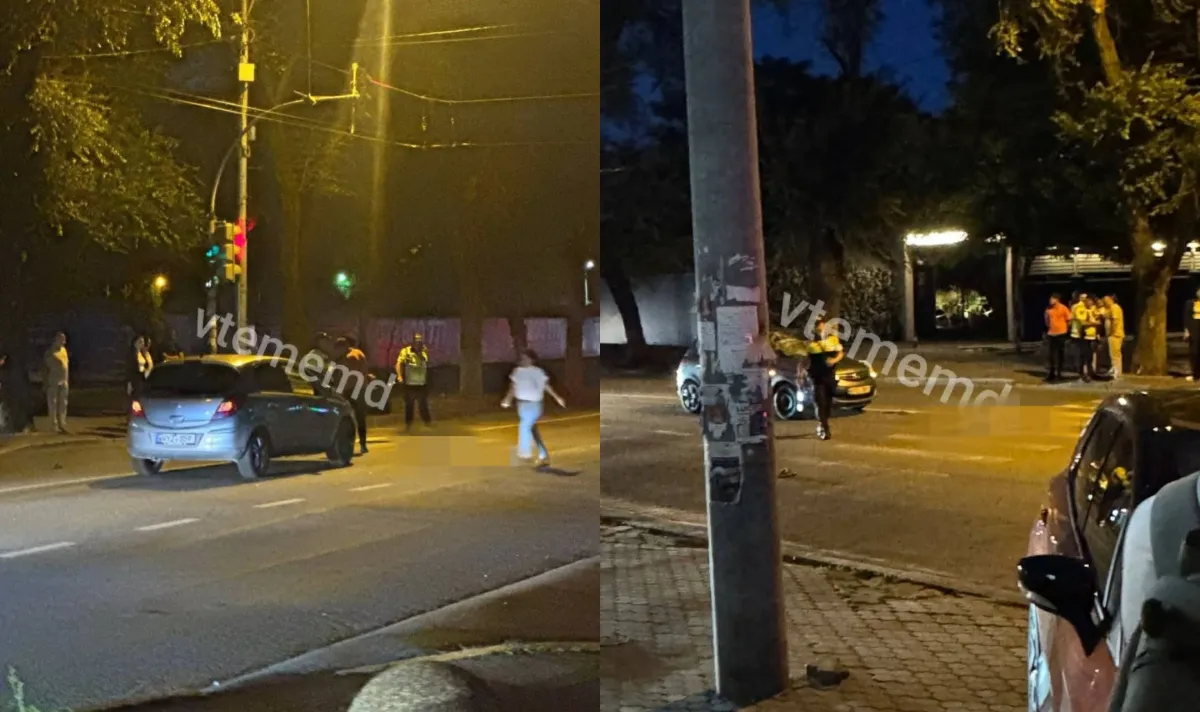 Accident grav în capitală: Un bărbat a fost lovit pe o trecere de pietoni, la Telecentru. Imagini de la locul impactului - FOTO