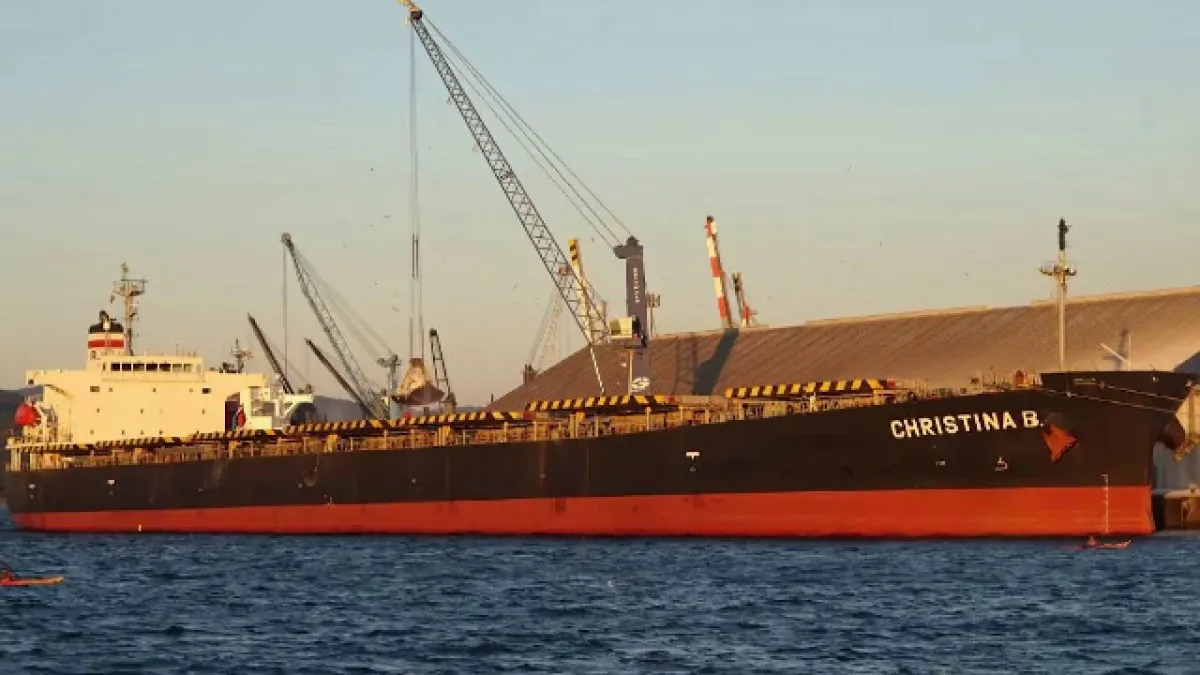 Navă cargo avariată în largul Mării Negre, la 40 de kilometri de Sfântu Gheorghe. Echipajul, pregătit pentru evacuare
