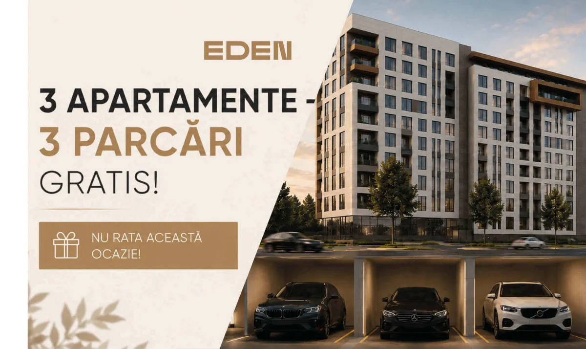 Apartament în Botanica și un loc de parcare gratis— o ofertă pe care nu trebuie să o ratați