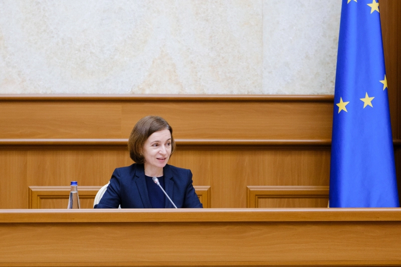 Maia Sandu a convocat noul guvern la prima ședință a Comisiei pentru Integrare Europeană: Justiția și reformele, în centrul discuțiilor - FOTO