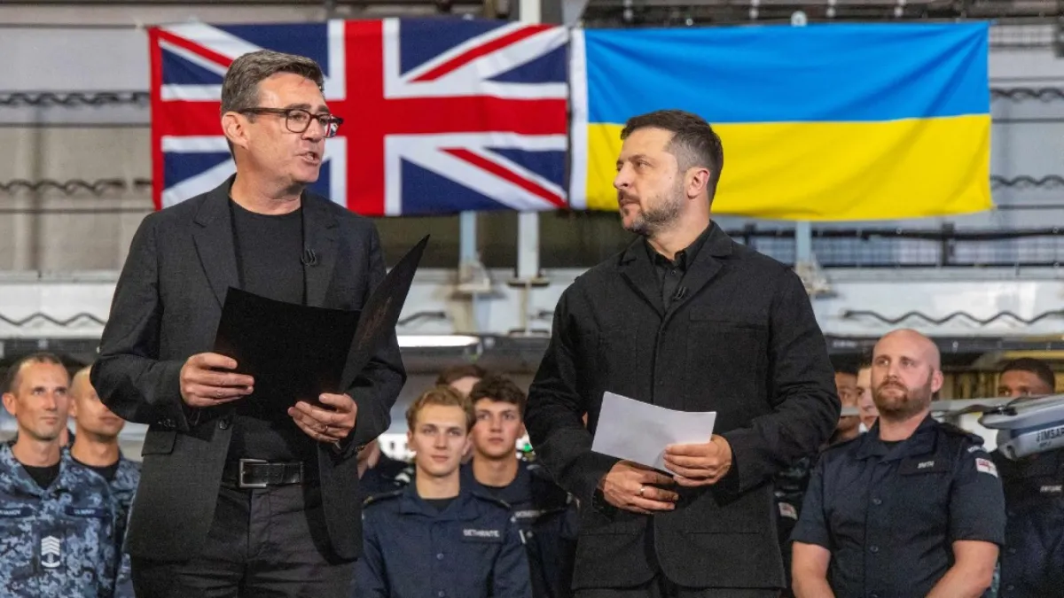 Ce asigurări i-a dat noul premier britanic lui Zelenski, primul său invitat străin în Regatul Unit: „Nu este o coincidenţă”
