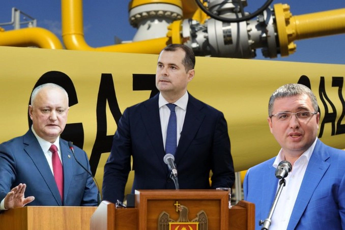 Dodon și Usatîi acuză guvernul de scumpirea gazelor, iar Vasile Tofan răspunde: „Nu putem prezice prețurile de pe bursă” - VIDEO