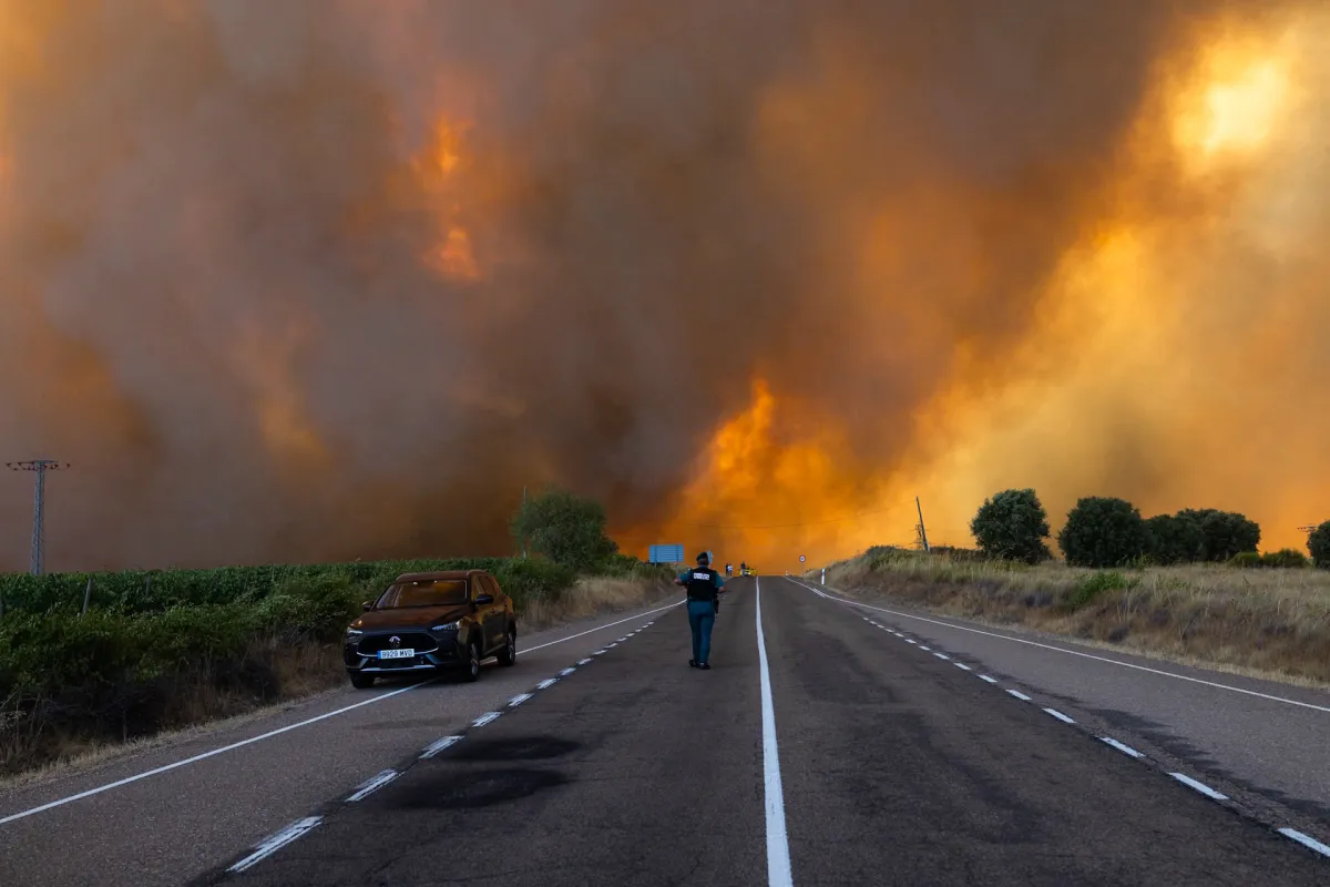 Incendiile fac ravagii în sudul Europei. Grecia evacuează localnici și turiști pe mare, Turcia luptă cu focare violente, iar Spania și Franța încep să recâștige controlul - VIDEO