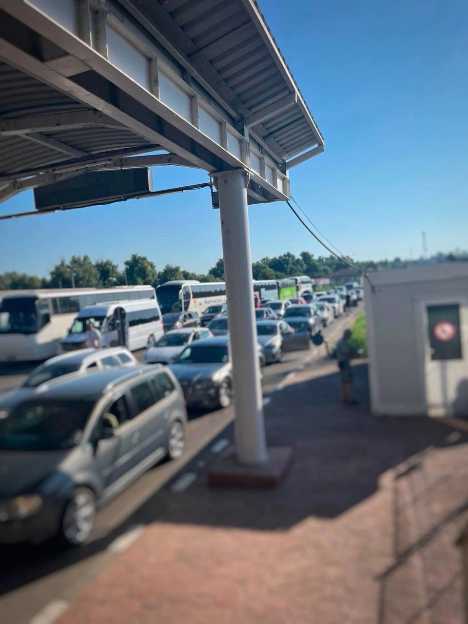 Trafic intens la vama Giurgiulești–Galați. Autoritățile recomandă șoferilor să aleagă alte puncte de trecere a frontierei - FOTO