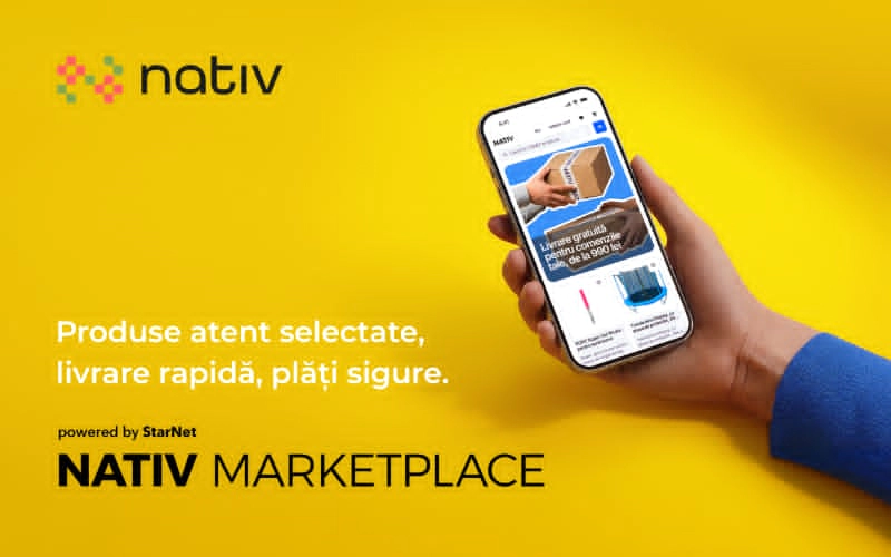 StarNet lansează Nativ Marketplace, platforma care simplifică cumpărăturile online și susține afacerile locale
