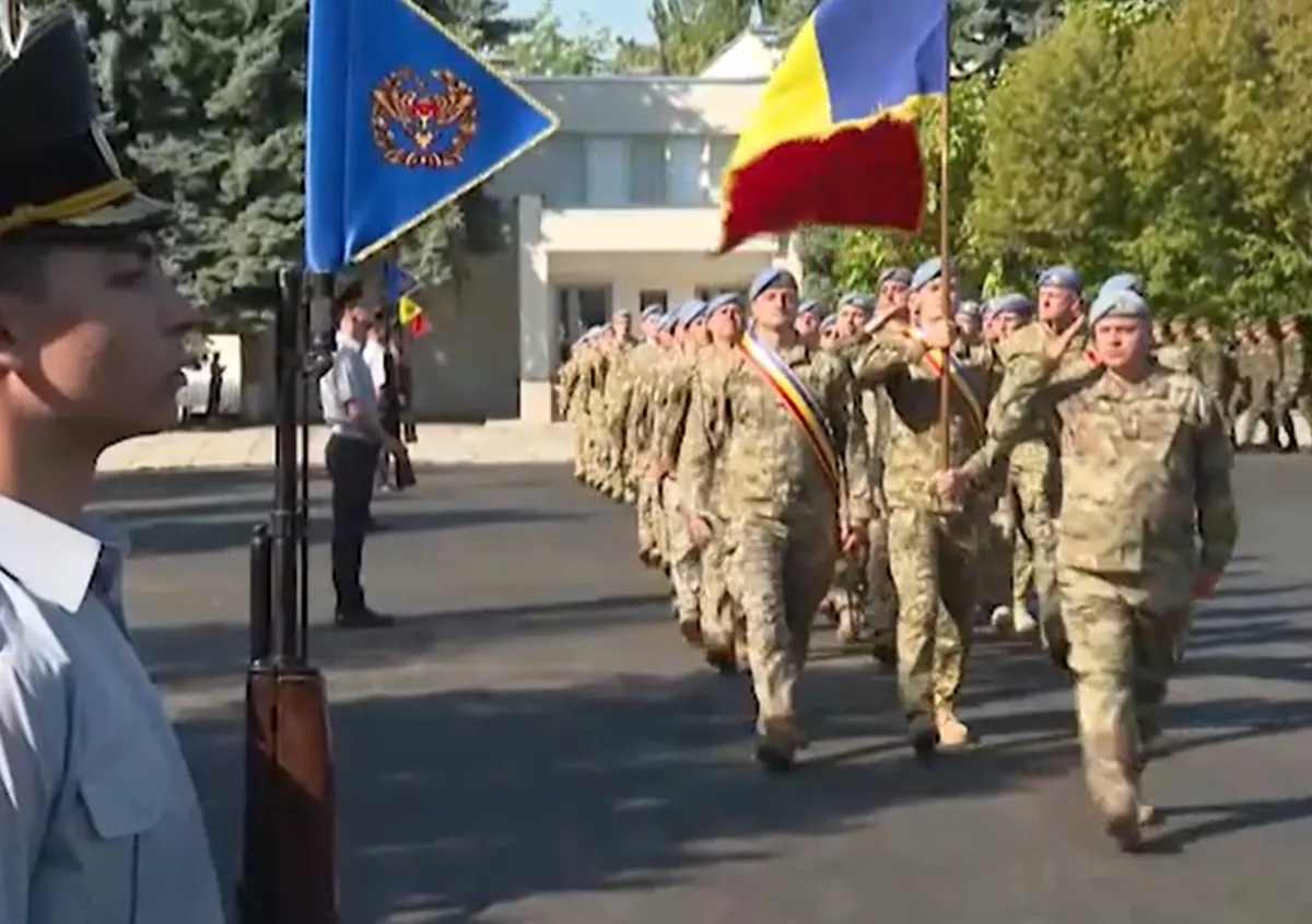 Misiune îndeplinită cu succes: 44 de militari ai Armatei Naționale au revenit din Kosovo după șase luni de patrulare și pază a obiectivelor strategice - VIDEO