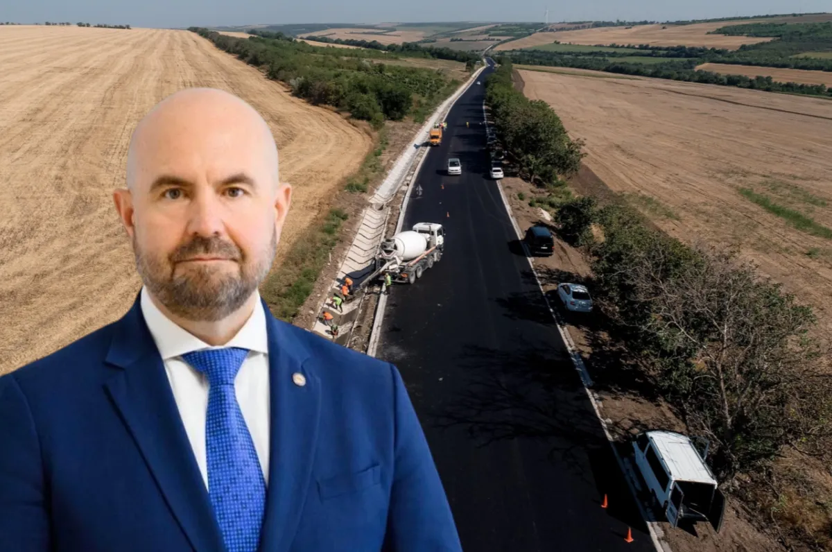 Lucrările de reabilitare a drumului Delacău - Bulboaca, aproape gata. Vladimir Bolea: „Rezultatul înseamnă deplasări mai sigure” - FOTO