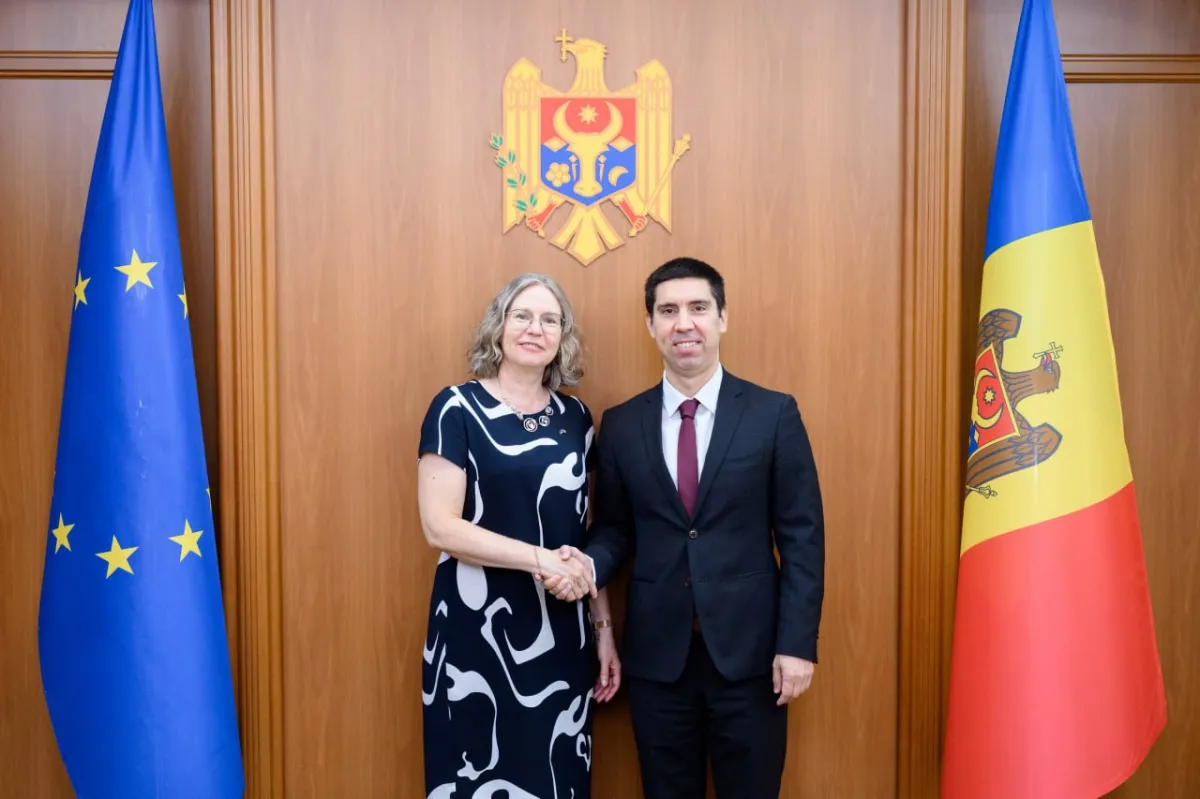 Estonia își deschide ambasadă la Chișinău. Anunțul a fost făcut după întrevederea de rămas-bun dintre ministrul Mihai Popșoi și ambasadorul Aune Kotli