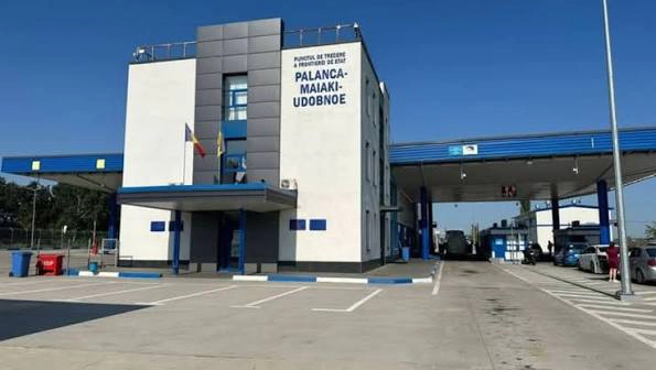 Circulația prin punctul de trecere a frontierei Palanca - afectată de alerta aeriană instituită pe teritoriul Ucrainei. Anunțul Serviciului Vamal