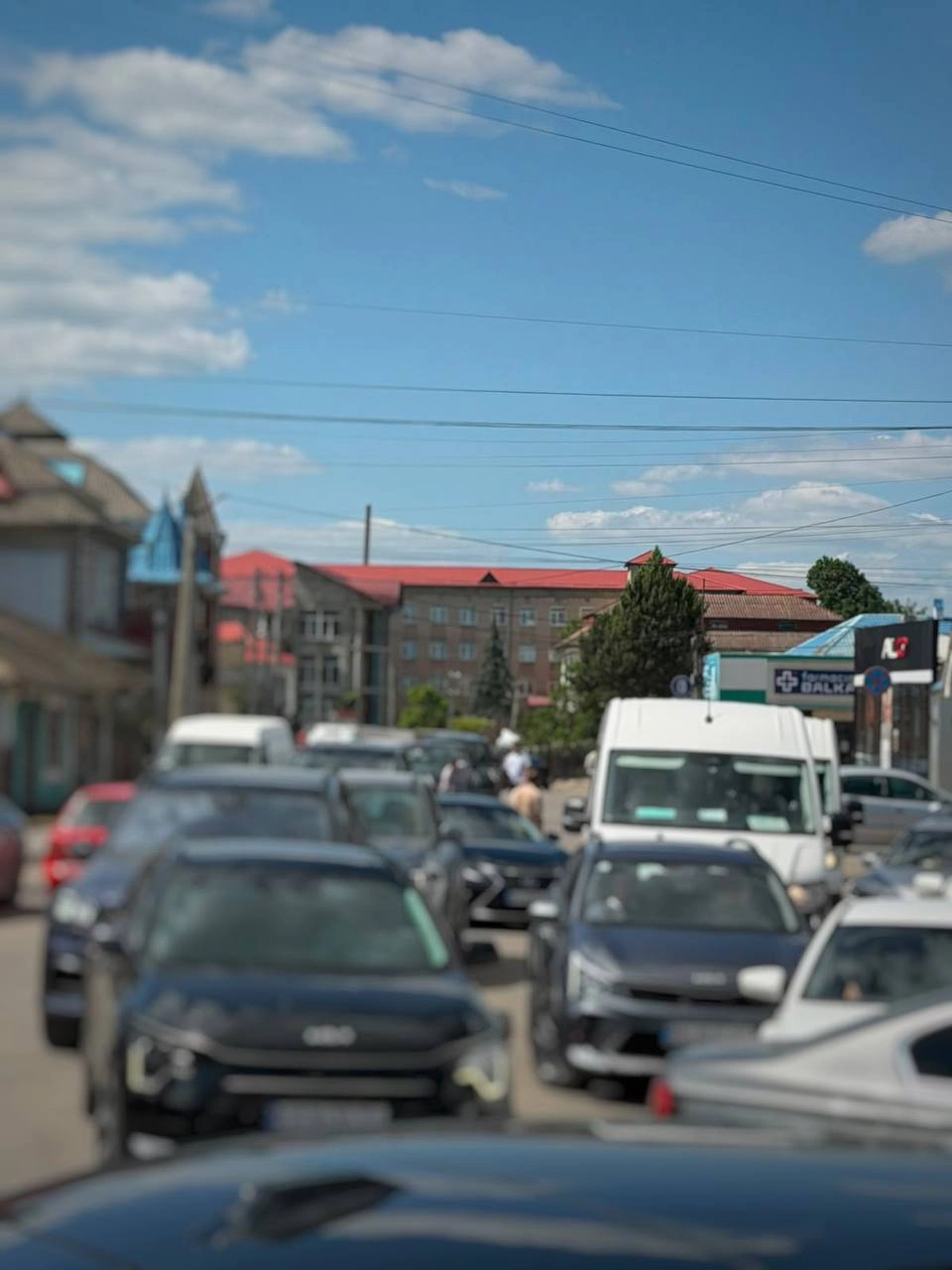 Atenție, călători. S-au format cozi la PVFI Otaci-Moghilev-Podolsk, pe sensul de ieșire din Republica Moldova - FOTO