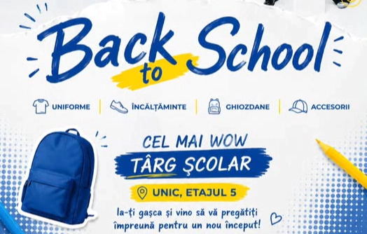 Pregătirile pentru școală sunt în toi. Cel mai mare târg școlar din Moldova continuă la UNIC - VIDEO