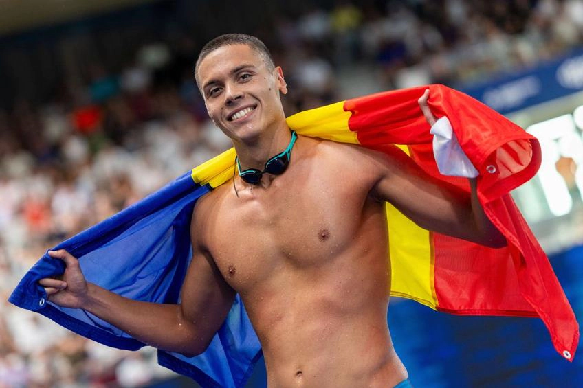 David Popovici, de neoprit la Europene: românul a cucerit pentru a treia oară consecutiv aurul la 100 de metri liber și țintește un nou titlu la 200 de metri - VIDEO