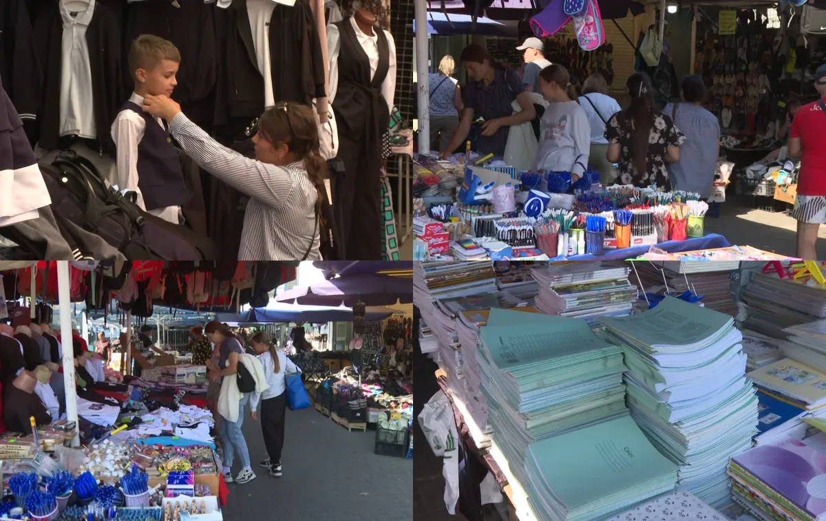 Pregătirile pentru noul an școlar, pe ultima sută de metri: Părinții spun că prețurile au crescut, iar comercianții se plâng de vânzări slabe - VIDEO