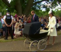 Primele imagini de la botezul printesei Charlotte. Ce semnificatie poarta locul unde Kate si William si-au botezat fetita