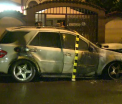 Un bucurestean s-a trezit in miezul noptii si si-a gasit masina in flacari. Ce scenarii iau in calcul politistii