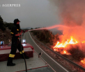 Canicula provoaca incendii uriase pe doua continente. In cea mai bogata regiune a lumii, pompierii fac economie la apa