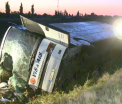 Anchetatorii asteapta rezultatele testului de alcoolemie pentru soferii autocarului ucrainean. Starea ranitilor internati