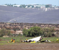 Patru morti in urma coliziunii a doua avioane de mici dimensiuni: "A fost o prabusire extrem de violenta"