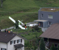 Blestemul show-urilor aviatice. Cel putin o persoana a murit dupa ce doua avioane mici s-au prabusit in Elvetia