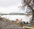 Imigrantii, primiti cu aplauze in Germania si Austria. Tabara de refugiati de langa Viena numara aproximativ 6.000 de oameni