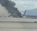 Un avion British Airways cu 159 de pasageri a luat foc pe aeroportul din Las Vegas. Doua persoane au fost ranite - VIDEO