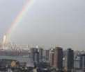 Curcubeul care aduce speranta. Fotografia spectaculoasa facuta cu o zi inainte de comemorarea a 14 ani de la 9/11