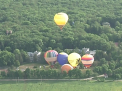 Toti si-au atintit privirile spre cer. Opt aerostate au zburat deasupra Orheiului: Imagini spectaculoase!