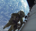 Priveliste uimitoare din spatiu. Imaginile surprinse de doi cosmonauti rusi, cu un Go Pro, la 400 de km deasupra Terrei - VIDEO