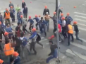 Bataie cu ciocane in Moscova. O suta de imigranti s-au incaierat pe un santier