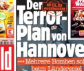 DOCUMENT CITAT DE BILD: Teroristii au planuit sa detoneze mai multe bombe pe stadionul din Hanovra si in centrul orasului - VIDEO